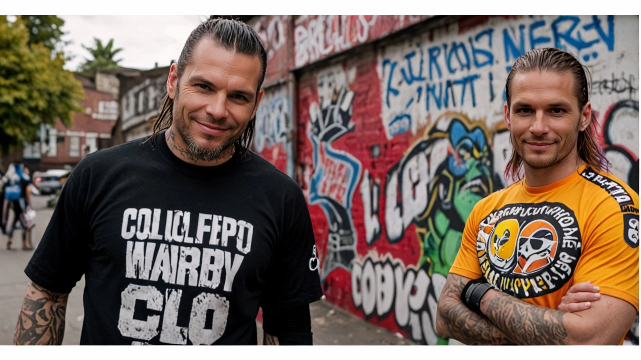 Jeff Hardy, la Estrella de WWE, Lleva Camiseta de Colo-Colo y Se Vuelve Sensación Viral