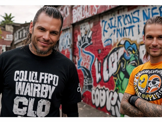 Jeff Hardy, la Estrella de WWE, Lleva Camiseta de Colo-Colo y Se Vuelve Sensación Viral