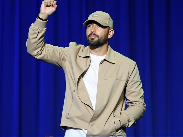 Eminem Lanza Críticas a Trump en Evento de Kamala Harris en Detroit