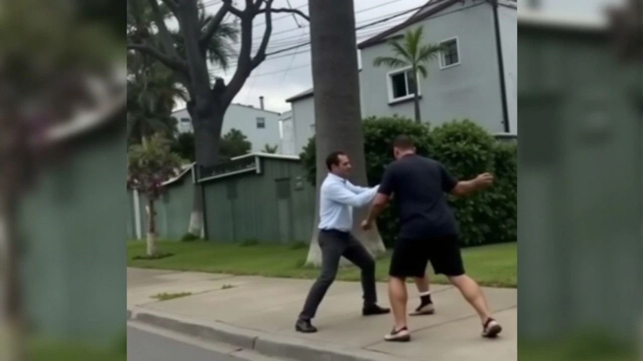 Controversia por el Diputado Álvaro Carter en una Pelea Callejera en La Florida