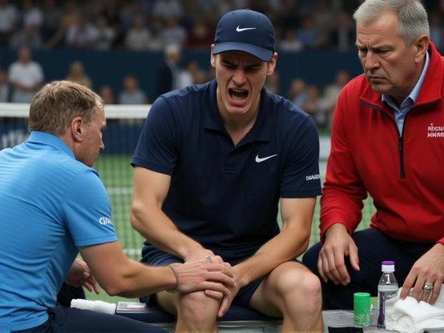 Jannik Sinner se retira en Shanghai por calambres y desata polémica en la ATP