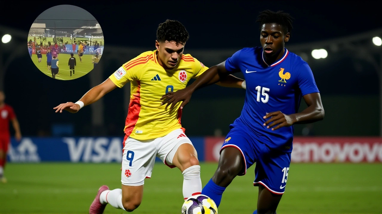 Escándalo en Qatar: Pelea masiva entre Colombia y Francia tras choque en Sub-17